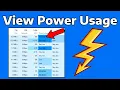 How To View Power Usage of Processes in Task Manager in Windows 11