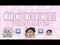 How to Make Resize Custom TWITCH EMOTES
