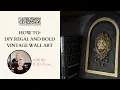 Download Lagu How To: DIY Regal and Bold Vintage Wall Art