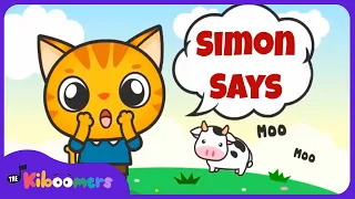 Simon Says Game - THE KIBOOMERS Preschool Songs