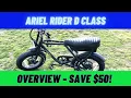 Dual Motor Ariel Rider D-Class Scrambler e-Bike Review 2021 - SAVE 50