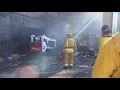 Fire Erupts at City Recycling Center