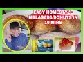 HOW TO COOK HOMESTYLE MALASADA PORTUGUESE DOUGHNUT EASY AND SIMPLE IN 10 MIN