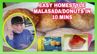 HOW TO COOK HOMESTYLE MALASADA PORTUGUESE DOUGHNUT EASY AND SIMPLE IN 10 MIN