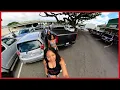 aroundhawaii360 drive to Cafe Kaila for Meatloaf Loco Moco