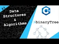 Binary Trees Theory and C Implementation Part 2 Data Structures Algorithms 4