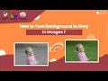 Change background using python How to replace background to Black White using Pixelib Python