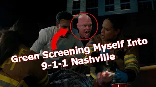 Green screening myself into Nashville 9-1-1!