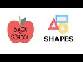 Back to School Shapes