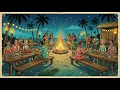 Hawaiian Luau Party Mix TV Screensaver 50s Exotica Mele Hula