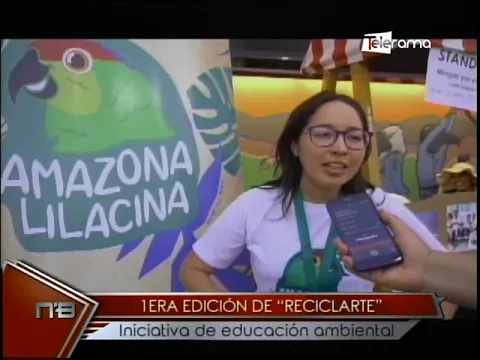 1era edición de Recliarte iniciativa de educación ambiental