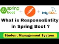 What is ResponseEntity in Spring Boot