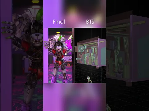 The Door Closed Challenge… Roxanne Wolf Changed (BTS)