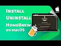 How to Install and Uninstall Homebrew on macOS devices macOS Catalina