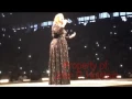 ADELE FRONT ROW HELLO OPENING - STAPLES CENTER 2016