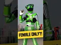 HOW MANY FEMALE GREEN POWER RANGERS ARE THERE