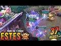 Download Lagu 37 Assist!! Estes NonStop Roaming \u0026 Ganking!! - Build Top 1 Global Estes ~ MLBB
