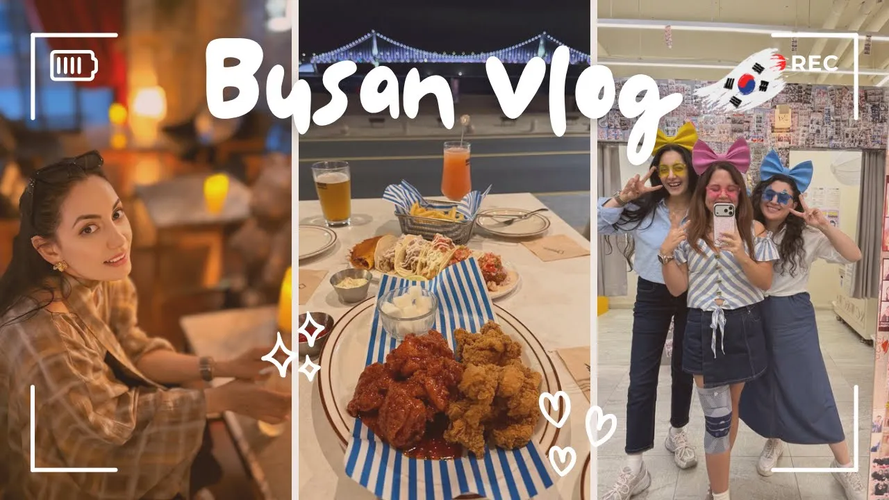 Kız kıza Tatil | Busan’da Birlikte Keyifli Günler 🇰🇷