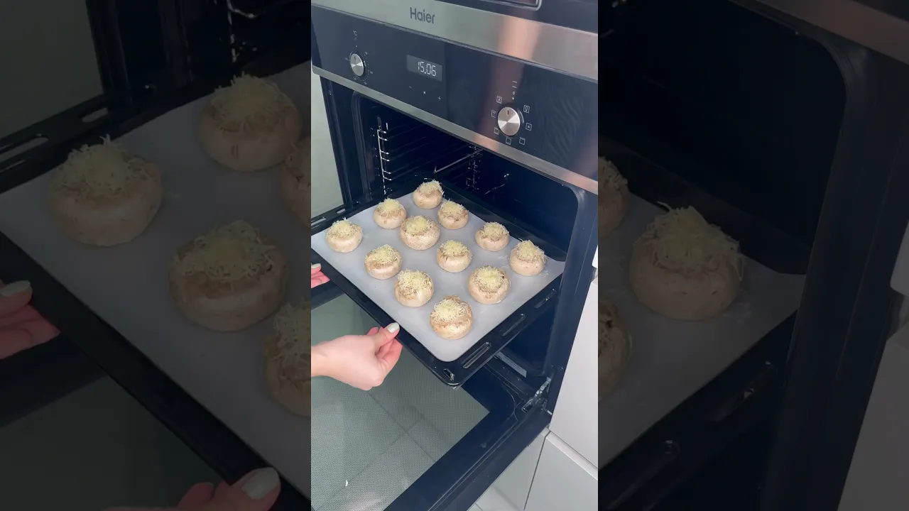 Фаршированные шампиньоны