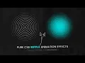 Quick CSS Ripple Animation effects Tutorial For Beginners