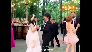 رقصة علي و نازلي في الكواليس مسلسل الطبيب المعجزة 