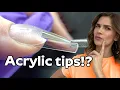 Download Lagu Trying ACRYLIC Full Cover Tips with INSTANT APEX *INSANE* by Tipex Five Angeles