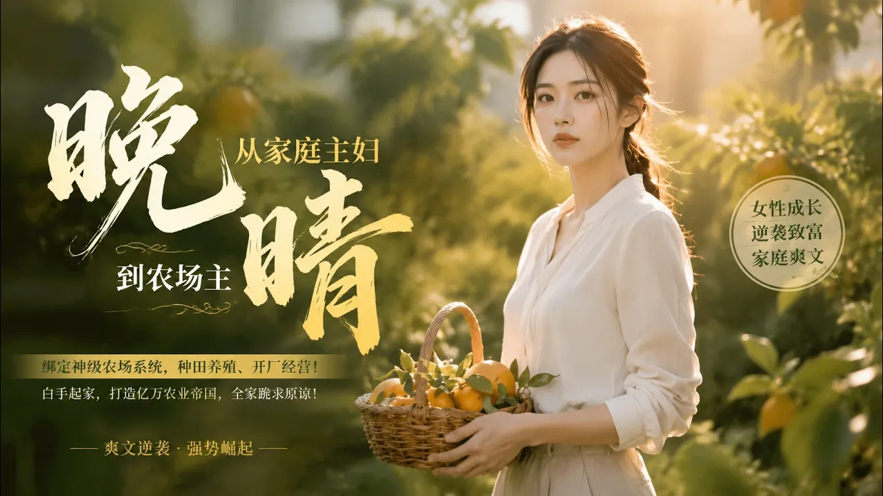 晚晴:从家庭主妇到农场主