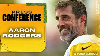 Aaron Rodgers Press Conference August 11 Pittsburgh Steelers