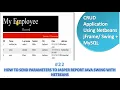 How to Send Parameters to jasper Report Java Swing With Netbeans