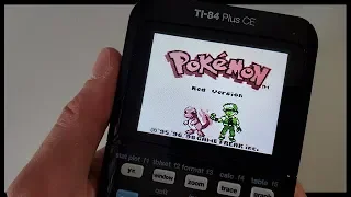 Playing Pokemon On a CALCULATOR