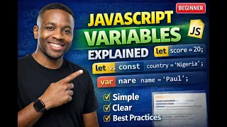 Day 2 Part 1 Free 30-Days Full-Stack Web Development JavaScript Variables Explained