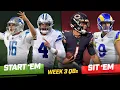 Start Em Sit Em QBs Week 3