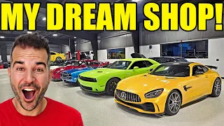 I FINISHED MY NEW SHOP & WHAT WE DID INSIDE WILL BLOW YOUR MIND!