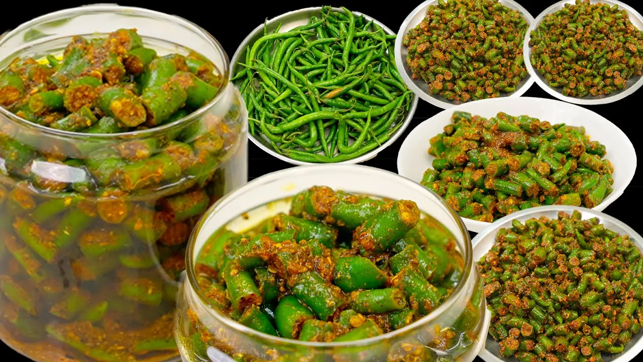              Green Chilli Pickle Recipe   Mirchi ka achar