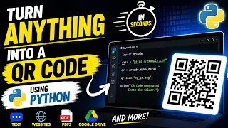 Create QR Codes with Python in Seconds