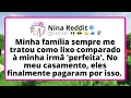 Download Lagu Minha FAMÍLIA sempre me tratou como lixo COMPARADO à minha irmã 'perfeita'. No MEU casamento...