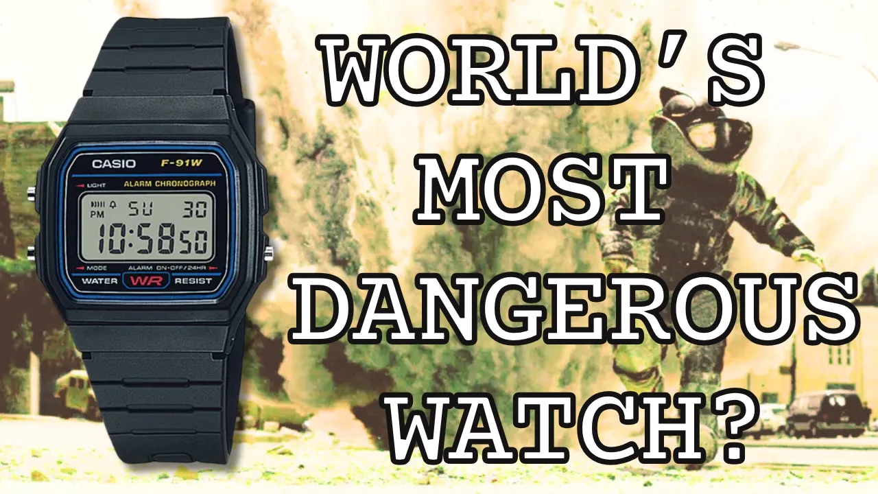 Casio F91W  - The Most Dangerous Watch In The World?