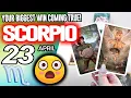 Scorpio YOUR BIGGEST WIN COMING TRUE horoscope for today APRIL 23 2026 tarot APRIL
