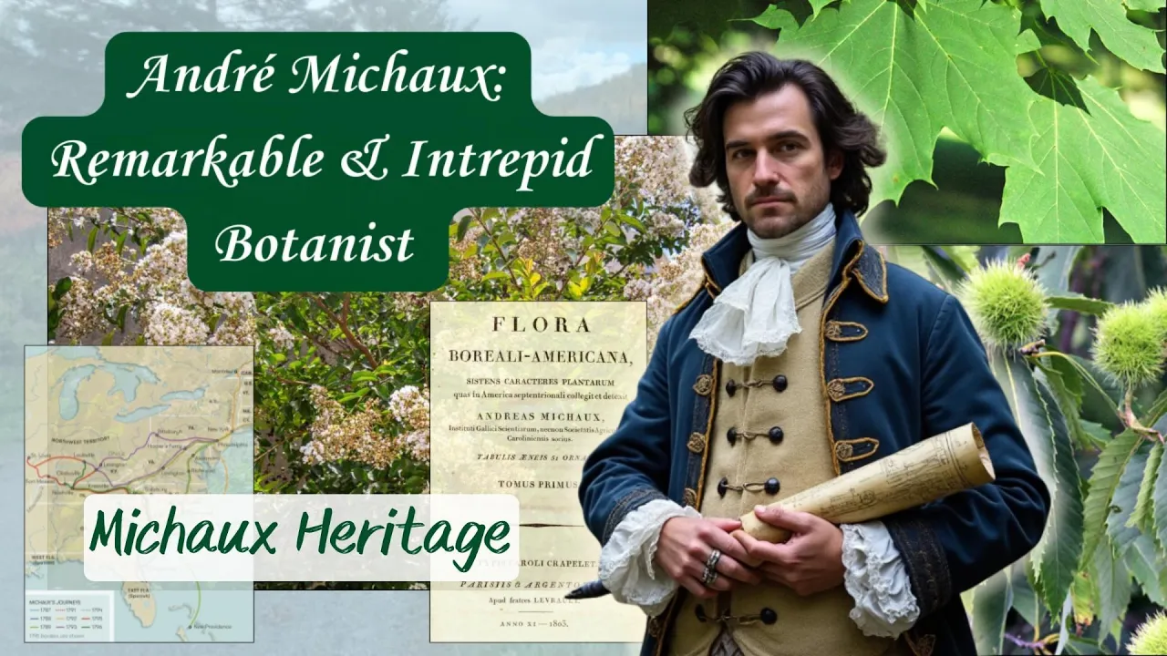 André Michaux: Formative Years