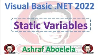 Visual Basic Net 2022 25 Static Variables