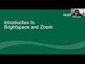 Getting Started with Brightspace and Zoom