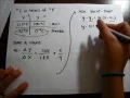 Deriving the Equations for Celsius in terms of Fahrenheit