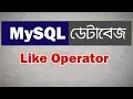 SQL bangla tutorial 12 Like Operator in SQL