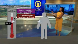 Meteorologist Jessica Faith Explains Why We Sweat