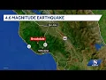 Magnitude 4 6 eart uake near Boulder Creek wakes Central Coast residents