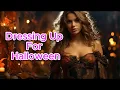 TG Caption Dressing Up For Halloween