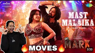 mast malaika song reaction mark kichcha sudeepa nishvika sadhana reaction