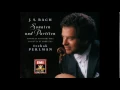 Itzhak Perlman Bach Sonata No.1 in G minor BWV 1001