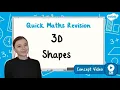 How Do You Recognise Nets of 3D Shapes KS2 Maths Concept for Kids