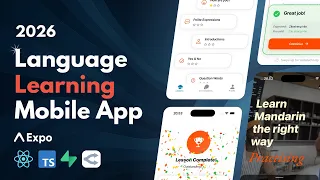 Build a Language Learning Mobile App Expo Supabase OpenRouter React TypeScript 2026